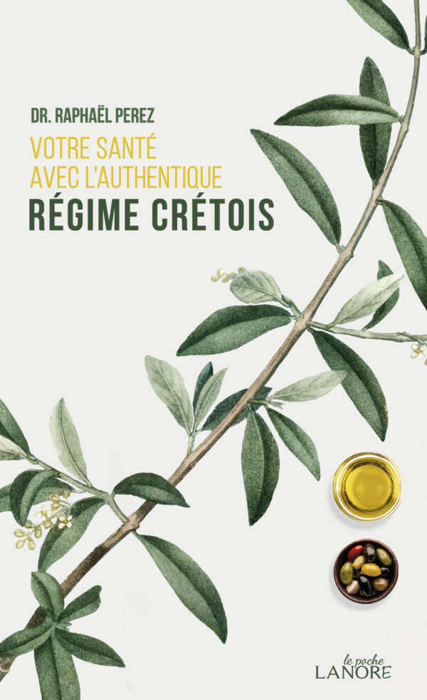 livre régime crétois - Raphael Perez - santé diététique